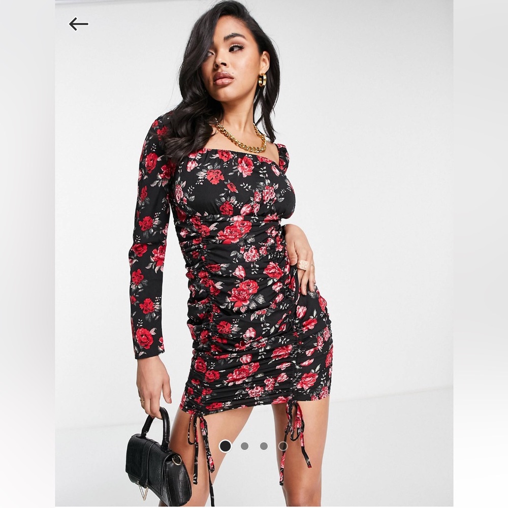 ASOS floral mini dress